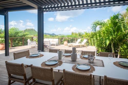 Wyposażenie, Domaine de Sweet Hill - 4 villas et 2 studios in Gustavia