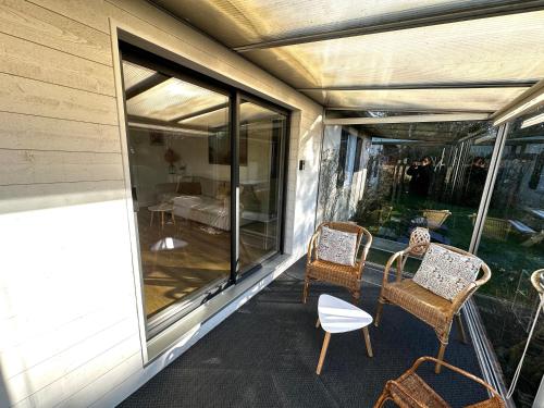 陽台/露台, Little Omaha in 濱海維耶維爾