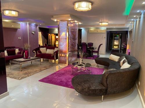 Luxury hotel apartment with nile view