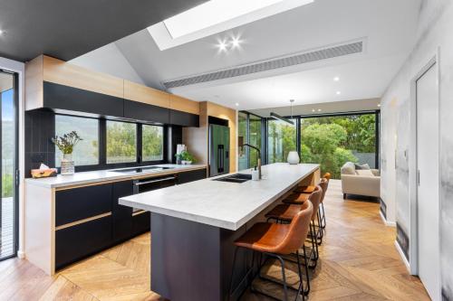 Kitchen, Hidden Paradise in Christchurch in Cass Bay