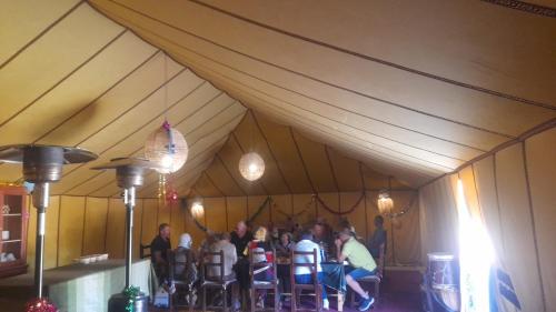 Luxury trek desert camp in Khamlia