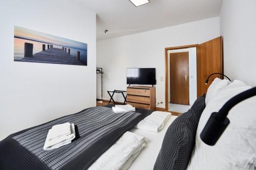 N01 Apartment im Künstlerviertel - Nähe Innenstadt und UBahn, 2 Zimmer, 3 Einzelbetten und ein Doppelbett, Núremberg (foto 7)
