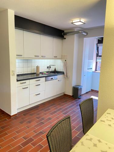 virtuve, Im Dorfe - Ferienvermietung Arendholz in Hude (Diepholz)