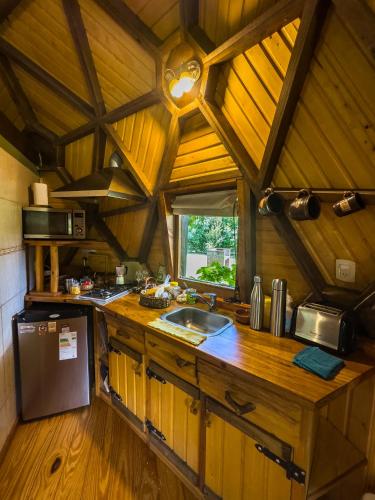 Domos Puelo in Lago Puelo