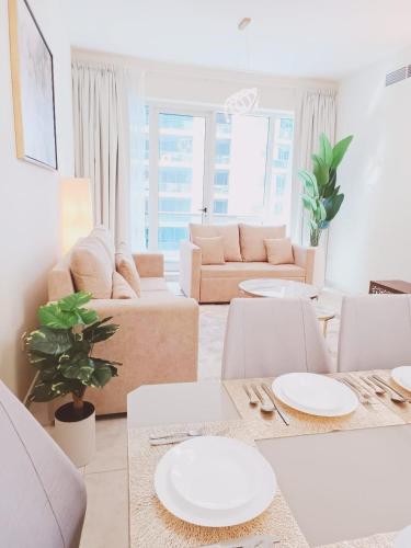 Stylish Marina View Apartment With Private Marina Walk Access, Dubaj (fotografie 9)