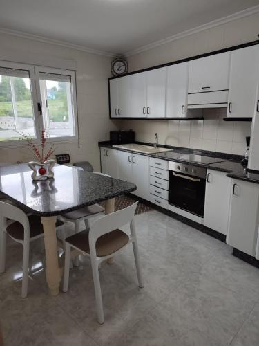 Konyha, Apartamento vacacional Meira in Meira