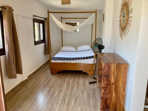 Chambre quadruple vue mer in Ndangane