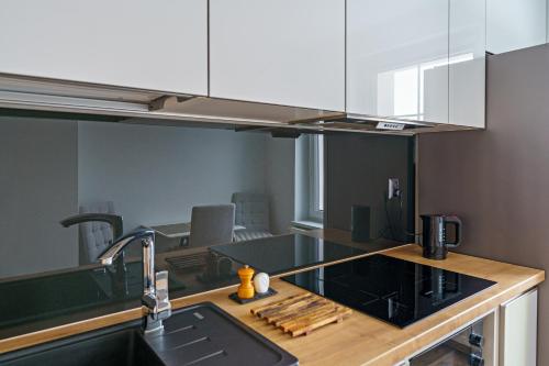 Konyha, Apartament Novi in Mragowo