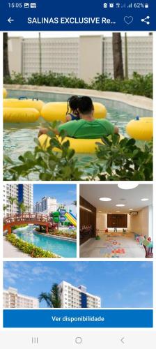Apto salinas exclusive 2 quartos vista MAR in 薩利諾波利斯