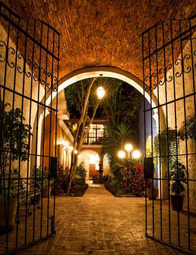 Sissepääs, La Hosteria Boutique Hotel in Arequipa