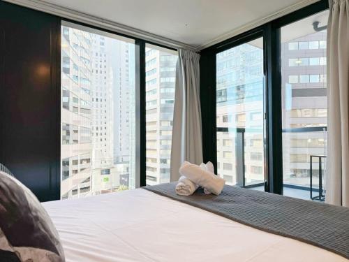 Modern 2 Bedroom Beside Skytower & Queen St in The Heart of CBD, Auckland (fotografie 10)