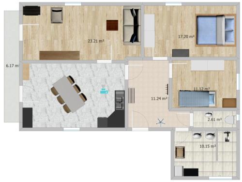 Ferienwohnung Königsberg (Ferienwohnung Konigsberg) in 蒂真