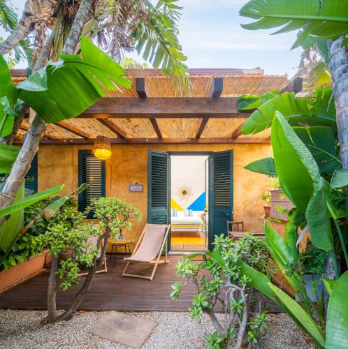 A szálláshely kívülről, Hotel Kalura in Cefalu