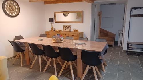 virtuve, Gite Le Buisson - Spa and sauna in Saint-Front