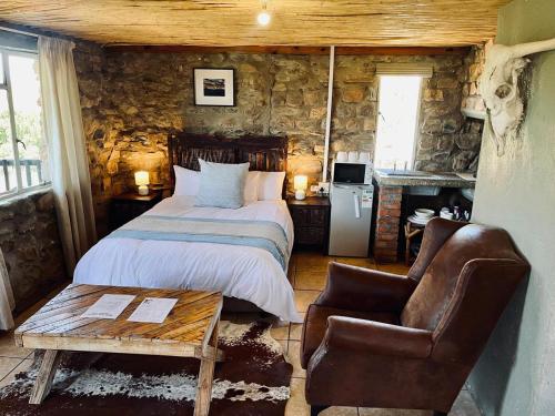 1 double bed