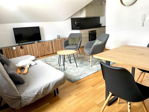 مطبخ, Apartmán U Merlina (Apartman U Merlina) in Destne V Orlickych Horach