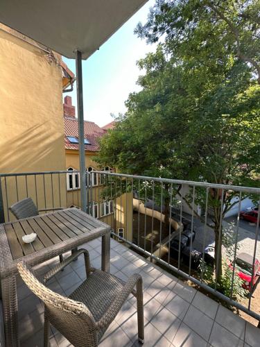 Erkély/terasz, Komfortables Appartement zentral gelegen in Bruhlervorstadt