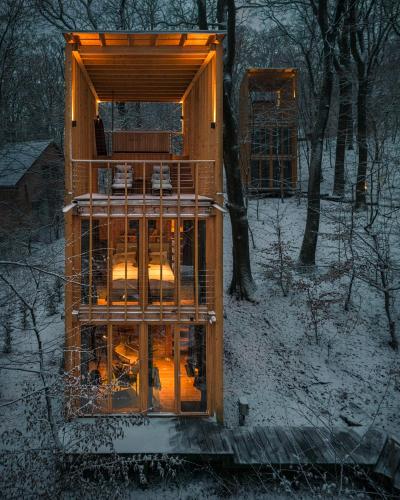 TreeHouses Noszvaj in Noszvaj