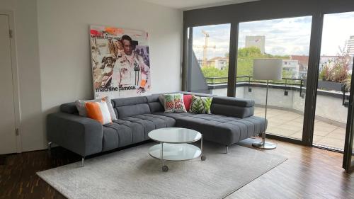 Penthouse 5 Room Duplex 3 Terraces, Near Center and Rhine, Базель