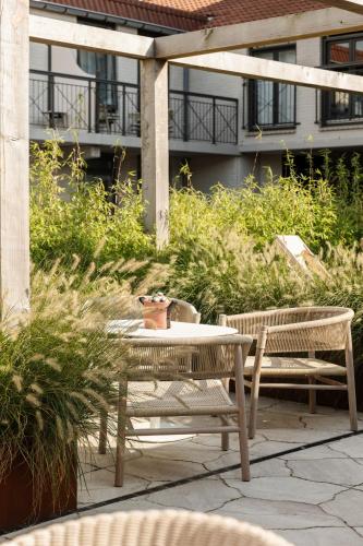 Balcony/terrace, Hotel Bommelje in Domburg