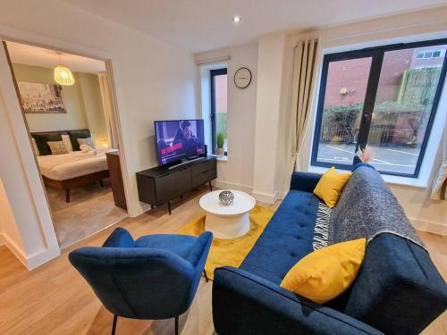 1 Bed Old Trafford Flat Free Parking, Manchester (foto 3)