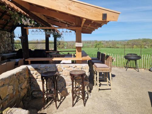 Roulotte La Maison Des Trois Grands in 尚邦胡埃茲河畔