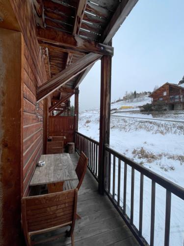 Balkons/terase, Studio Cosy Saint-Véran (Studio Cosy Saint-Veran) in Aiguilles