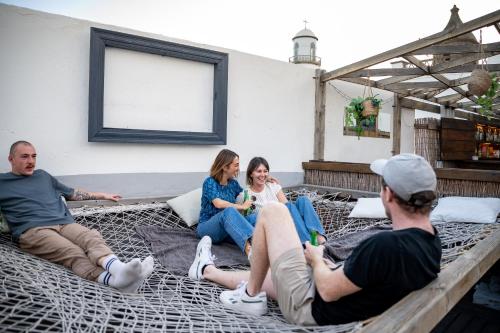 Terraza/balcón, Las Palmas Rooftop Hostel in Gran Canaria