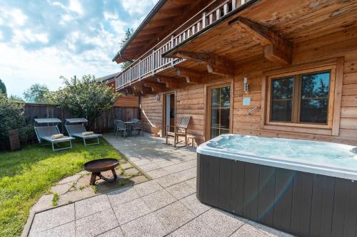 Wellness Appartement mit Whirlpool und Sauna bei Salzburg und Berchtesgaden