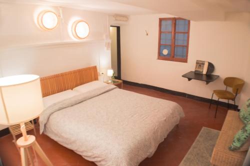 Ostellin Genova Hostel Room Type - Double Room with External Shared Bathroom
