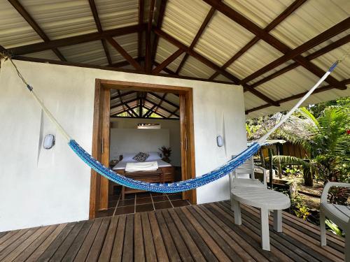 Erkély/terasz, Pacific Waves Hostel & Surf in Bahia Solano (Choco)