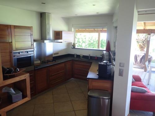 Kitchen, Villa vue mer in Trois-Rivieres