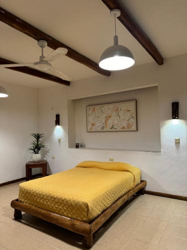 1 double bed