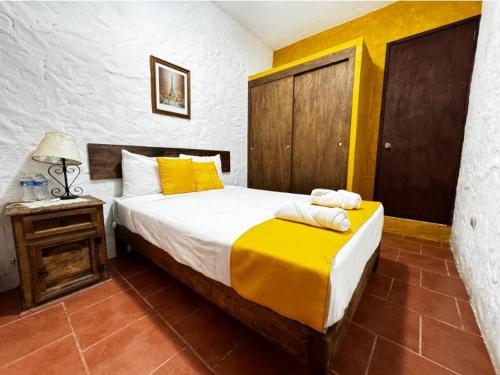 1 double bed