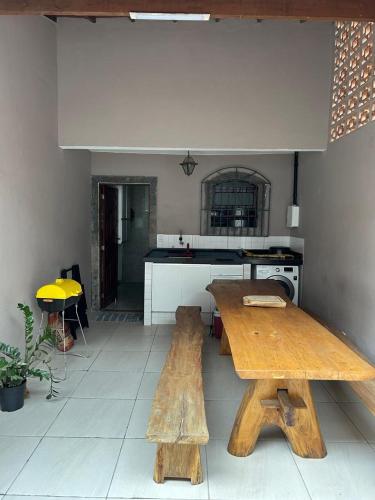 ห้องครัว, Casa na Praia da Pitoria in ปอร์โตดัลเดยา