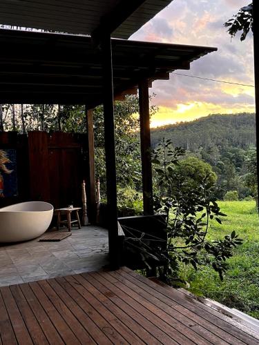 Exterior view of Oma’s Kitchen at Creegans Cottage