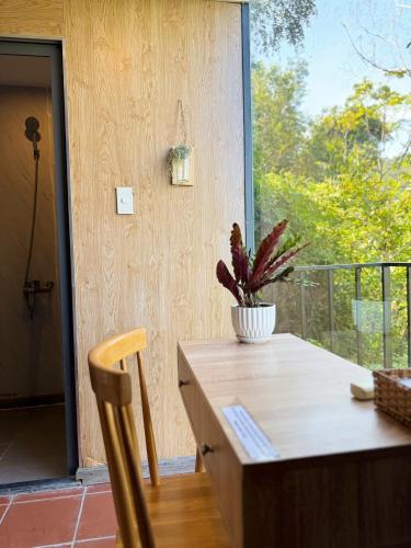 Guest House Thiên Thanh - 발코니/테라스