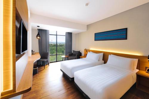 2 twin beds