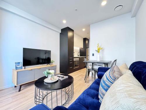 Modern Peaceful Studio Nearby Skytower & Queen St - Pool Gym & Sauna, Auckland (foto 7)
