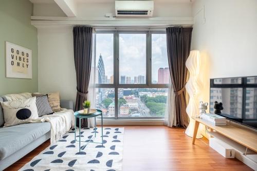 Menara Arina Uniti 3km to KLCC 2BR 4Pax Mini Home, Kuala Lumpur