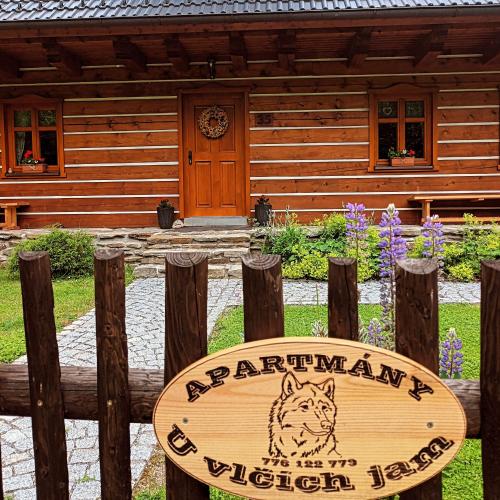 A szálláshely kívülről, Apartmány u vlčích jam (Apartmany u vlcich jam) in Petrovice U Susice