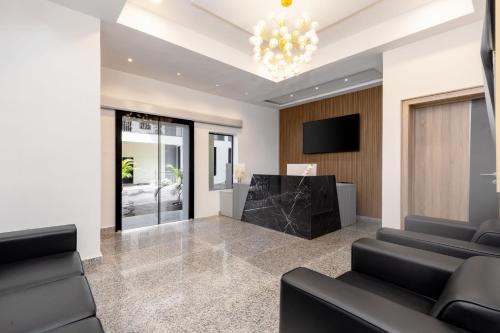Lobby, STP Apartments in Abuja
