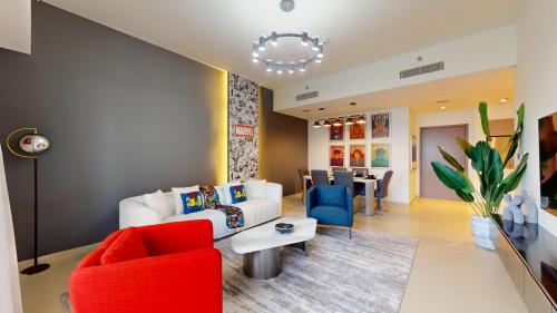 Vacationer l Marvel Super Hero Themed 3 Bedroom l Dubai Fountain Views in Downtown, Dubái (foto 2)