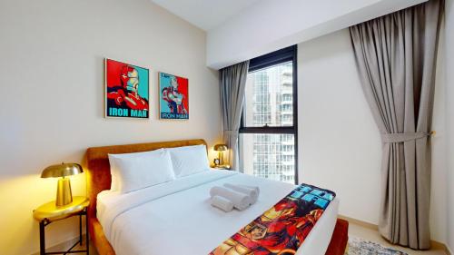 Vacationer l Marvel Super Hero Themed 3 Bedroom l Dubai Fountain Views in Downtown, Dubái (foto 4)