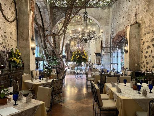 مطعم, Hotel & Spa Hacienda de Cortes in Real Montecassino