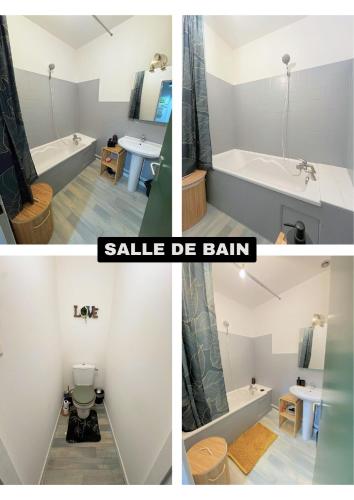 Shower, City Nest Cosy et Spacieux in Le Peage De Roussillon