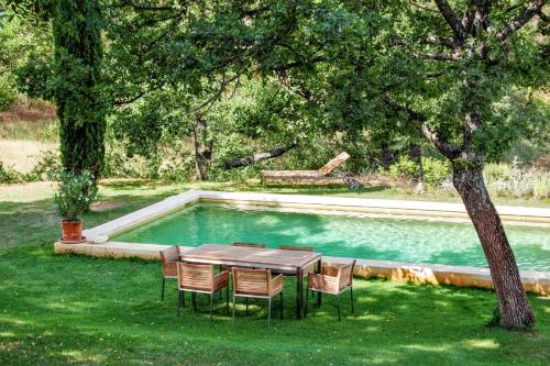 Villa élégante avec piscine privée à Ansouis, vues montagne gîte à louer Ansouis
