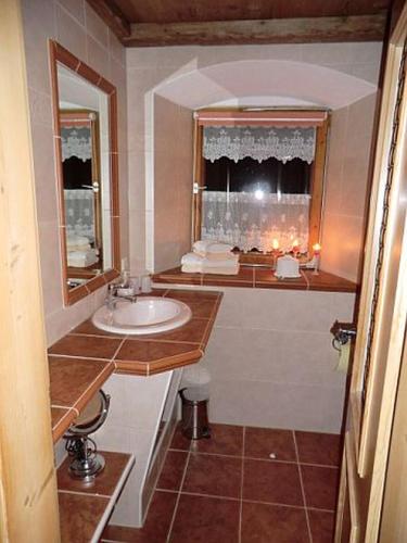 Bathroom, Berghof Moar in Unterwossen