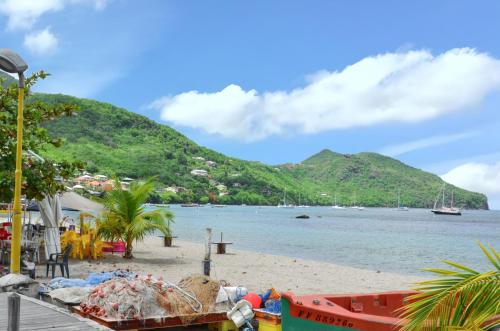 Вид, Studio cocooning a Saint Anne / 27 m² / jardin fleuri in Сент-Анна