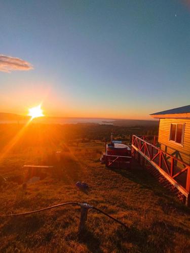 Cabaña Puyehue, vista los lagos (Cabana Puyehue, vista los lagos) in ปูเยอวย